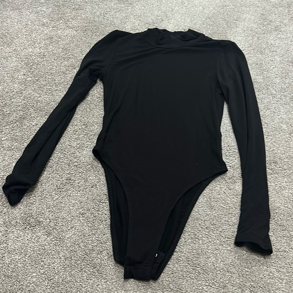 GB Girls Size Small Bodysuit Black